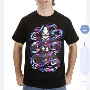 Unisex Nickelodeon Avatar The Last Air Bender Gray Tee Shirt Size Large